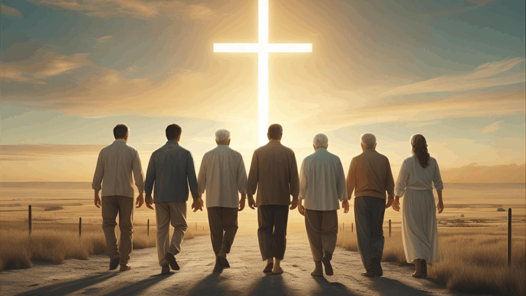 Os cristãos vão ou não passar pela grande tribulação? Cristão indo para luz de Cristo 