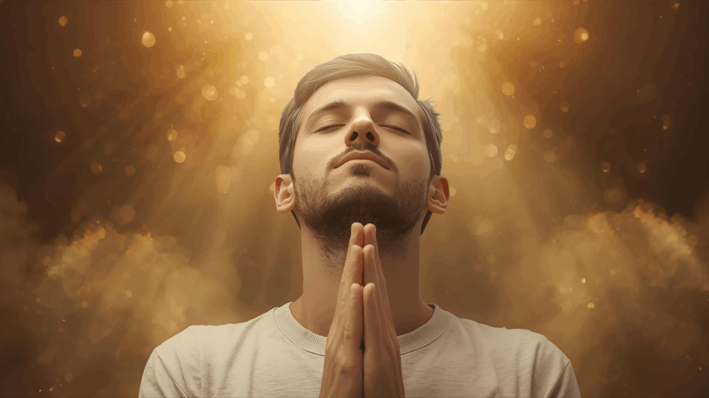 Imagem de uma pessoa transformada pelo jejum 