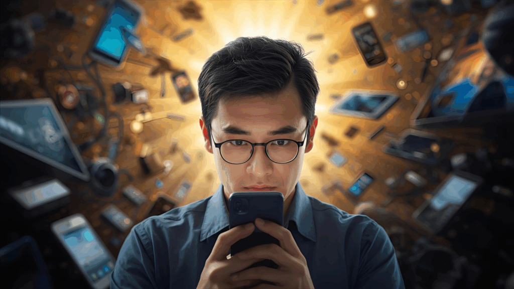 Imagem representando a a distração que afasta a preparação 