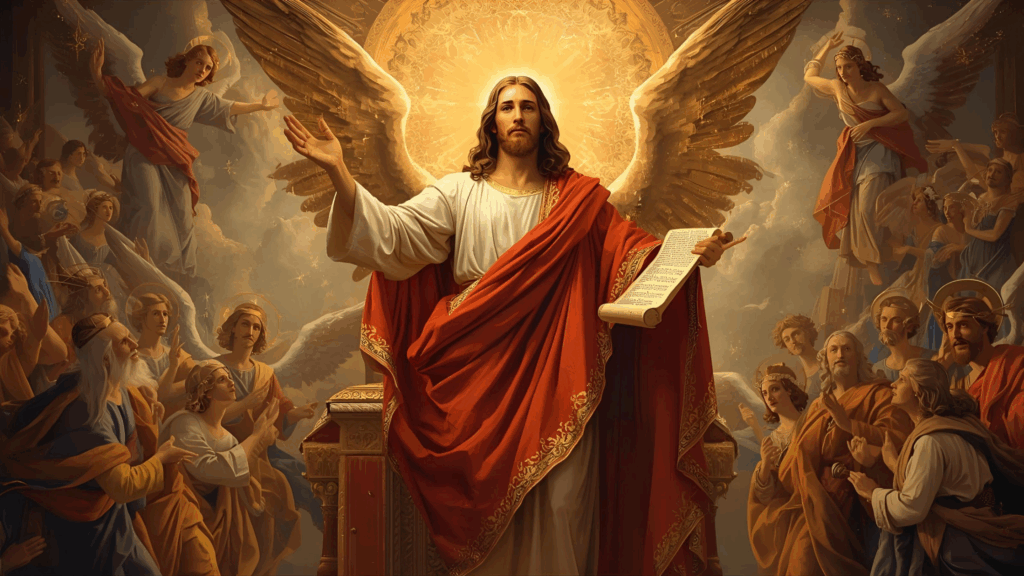 Jesus com o selo aberto 