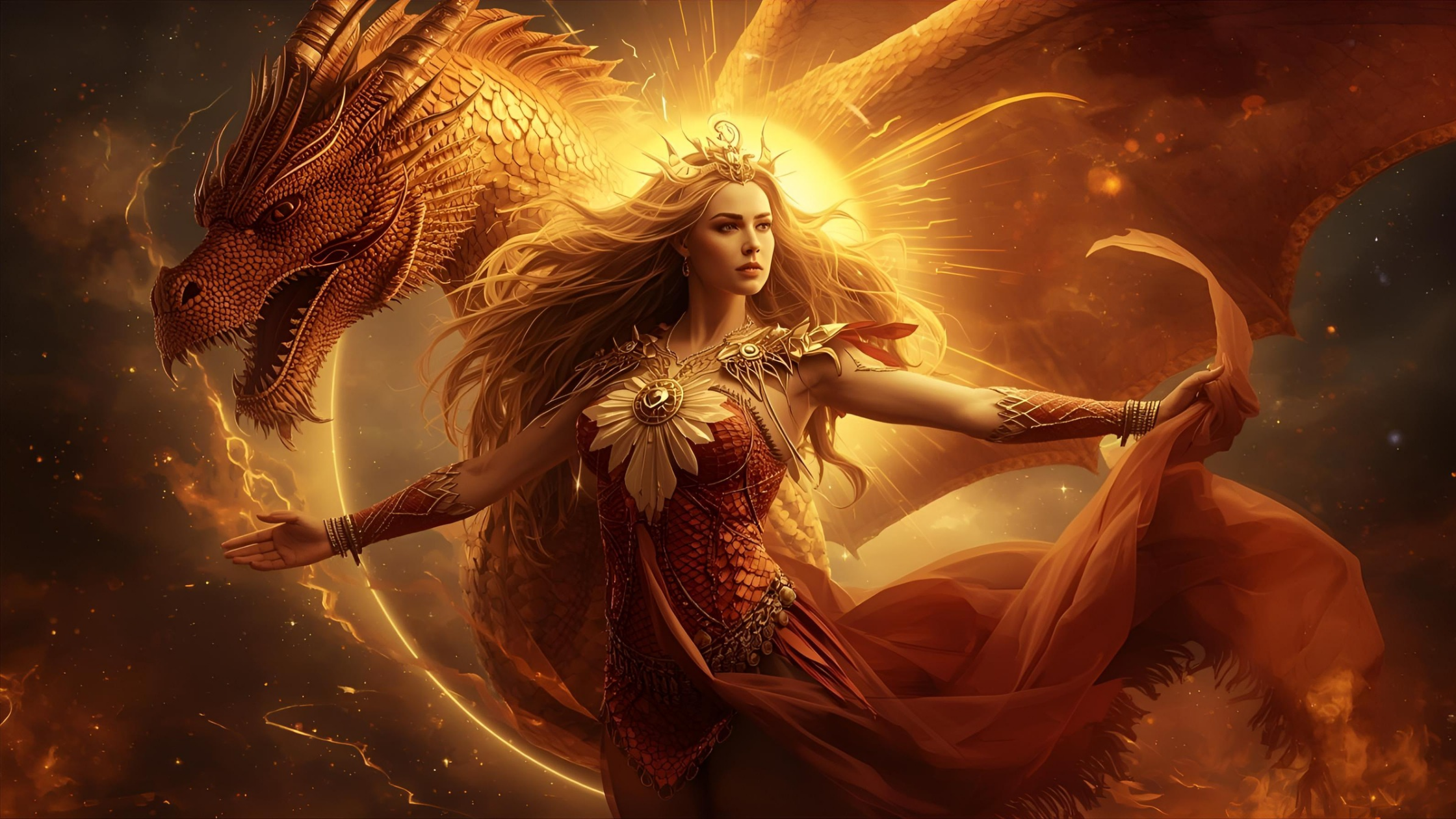 Quem é a mulher e o dragão de Apocalipse
